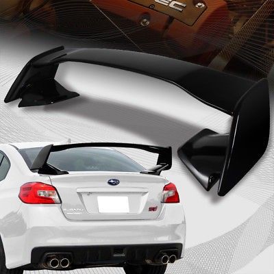 For 2017 2018 Subaru Wrx Sti Oe Style Painted Black Abs Rear For 2017 2018 Subaru Wrx Sti Oe Style Painted Black Abs Rear Trunk Spoiler Wing