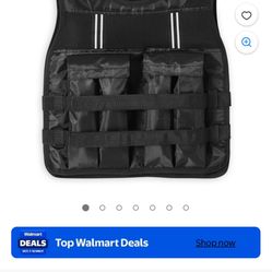 40lbs Adjustable Weighted Vest 