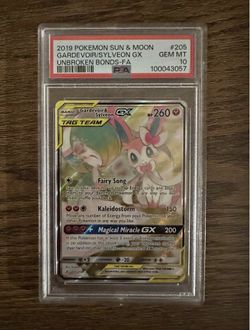 Gardevoir/Sylveon GX PSA 10