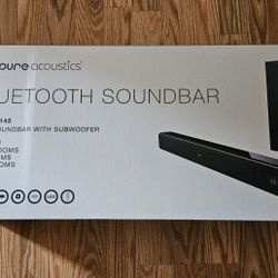 Pure Acoustics 2.1 Ch Soundbar With Subwoofer
