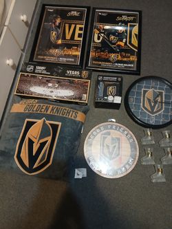 Vegas Golden Knights Collectibles Alot of Stuff