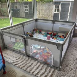 Large baby playpen