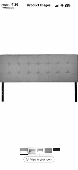 California King Headboard + Frame