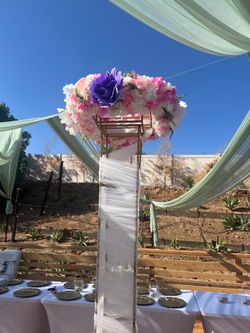 Wedding Decorations Arches with Flowers