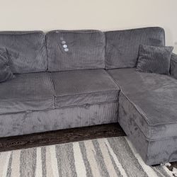 Sofa Sleeper Sectional Grey 