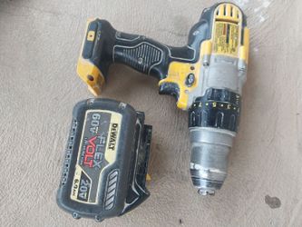 DEWALT DRIVER DRILL  & DEWALT 60v  flex volt battery