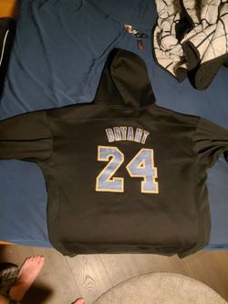 Kobe Bryant hoodie and Joe Greene Pittsburgh Steelers jersey