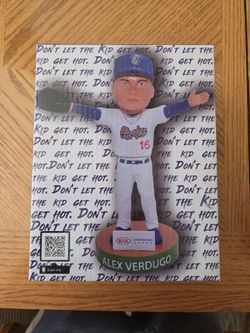 Alex Verdugo Quakes Bobblehead