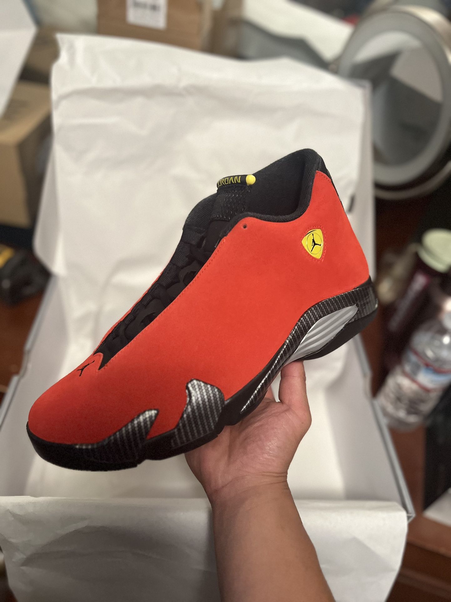 Jordan 14 Retro Ferrari Men’s Size 12