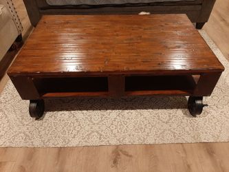 Beautiful solid wood coffee table