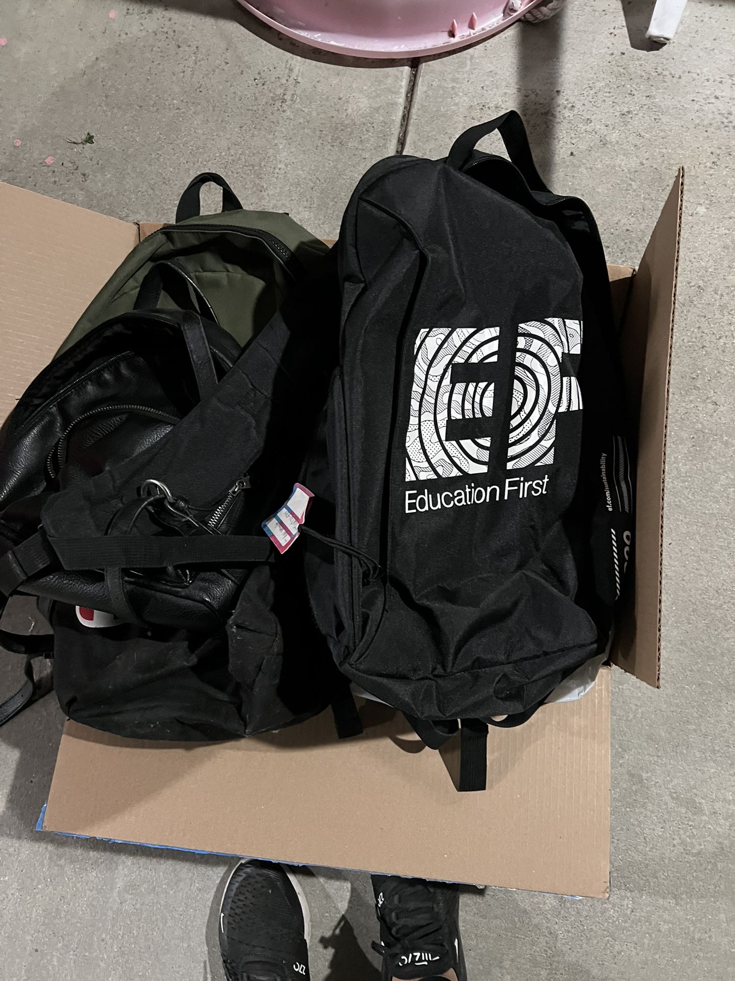 Backpacks $3-$5 Each