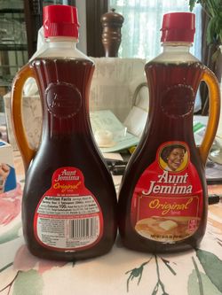 AUNT JEMIMA syrup