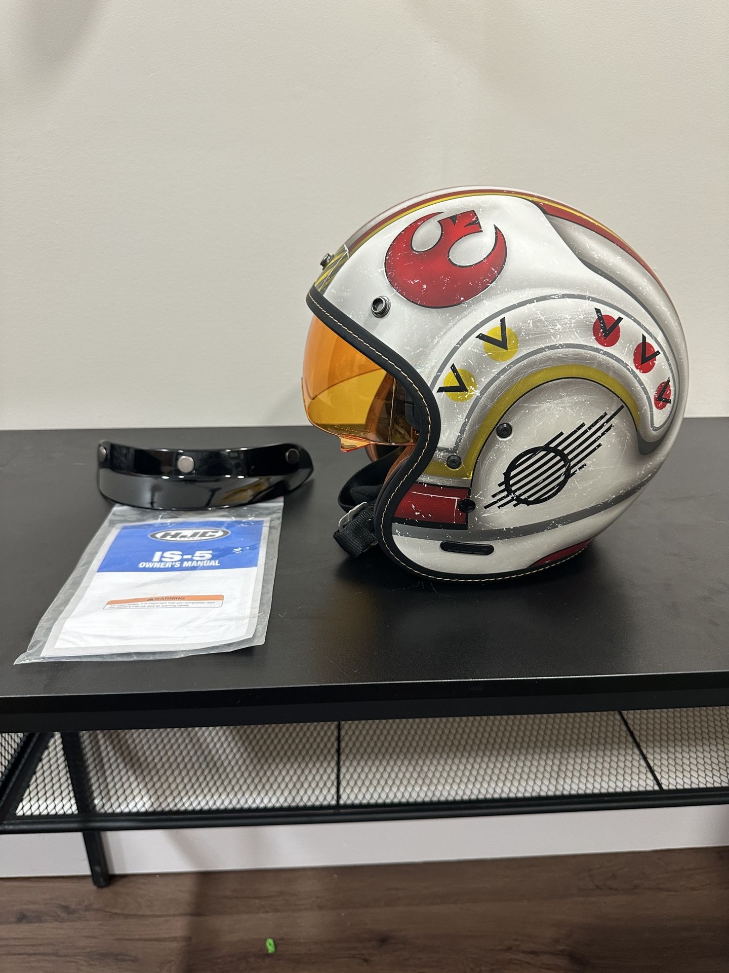 HJC X-Wing Fighter Motorcycle Helmet Size Large