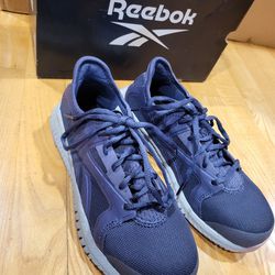 Reebok Work Women's RB430 Flexagon 3.0 Safety Toe Athletic Work Shoe 6.5 M Blue