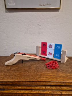 Magnum Enterprises Little Swabby Rubber Band Gun Wooden Toy