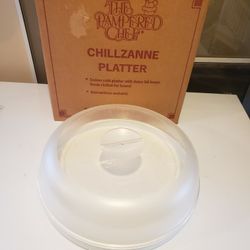 The Pampered Chef Chillzanne Platter 15"