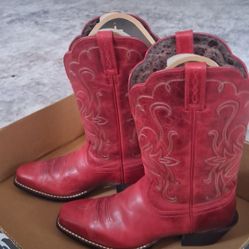 Ariat Red Boots (Brand New)