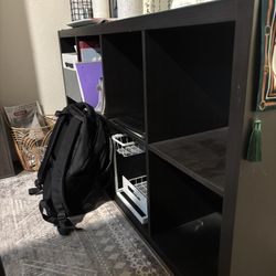 Black Dresser/shelves (no Drawers) 
