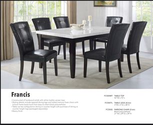 Dining table