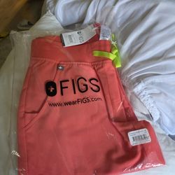 FIGS Zamora 2.0 Petite Jogger Pants – XS – Coral (Limited Edition)