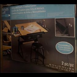 Artist Loft arts and craft table 
