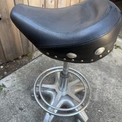 Motorcycle Seat Stool