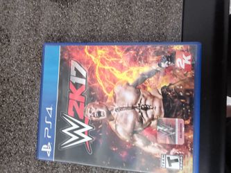 PS4 WWE 2K17