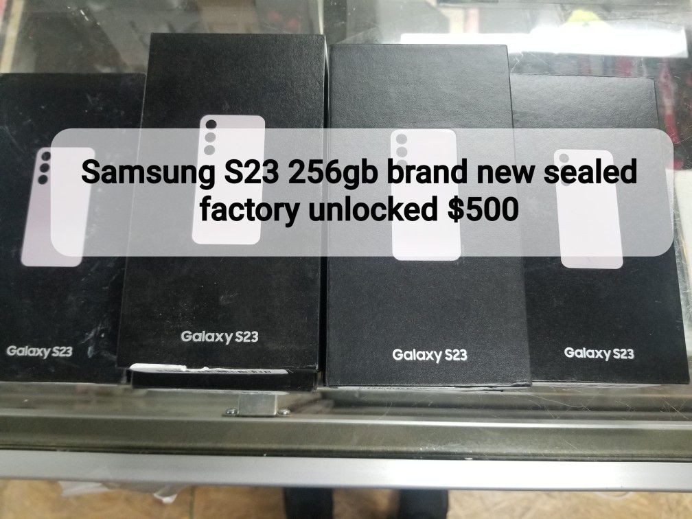 Samsung S23 256gb Factory unlocked 
