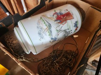 Vintage Hanging  chinese lamp
