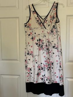 Floral Sleeveless Midi Dress