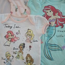Disney Baby Princess Onesies