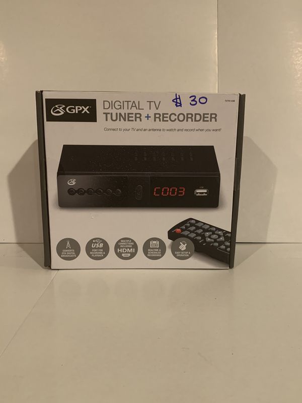Gpx Digital TV Tuner and recorder for Sale in El Monte, CA OfferUp