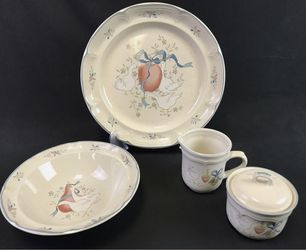 Vintage “Marmalade/Goose” 5piece Serving Set