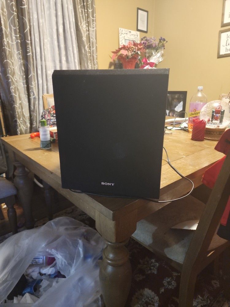 Sony Active SubWoofer!