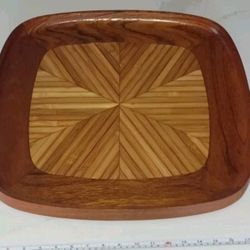 Dansk IHQ mcm wood and bamboo tray $250obo