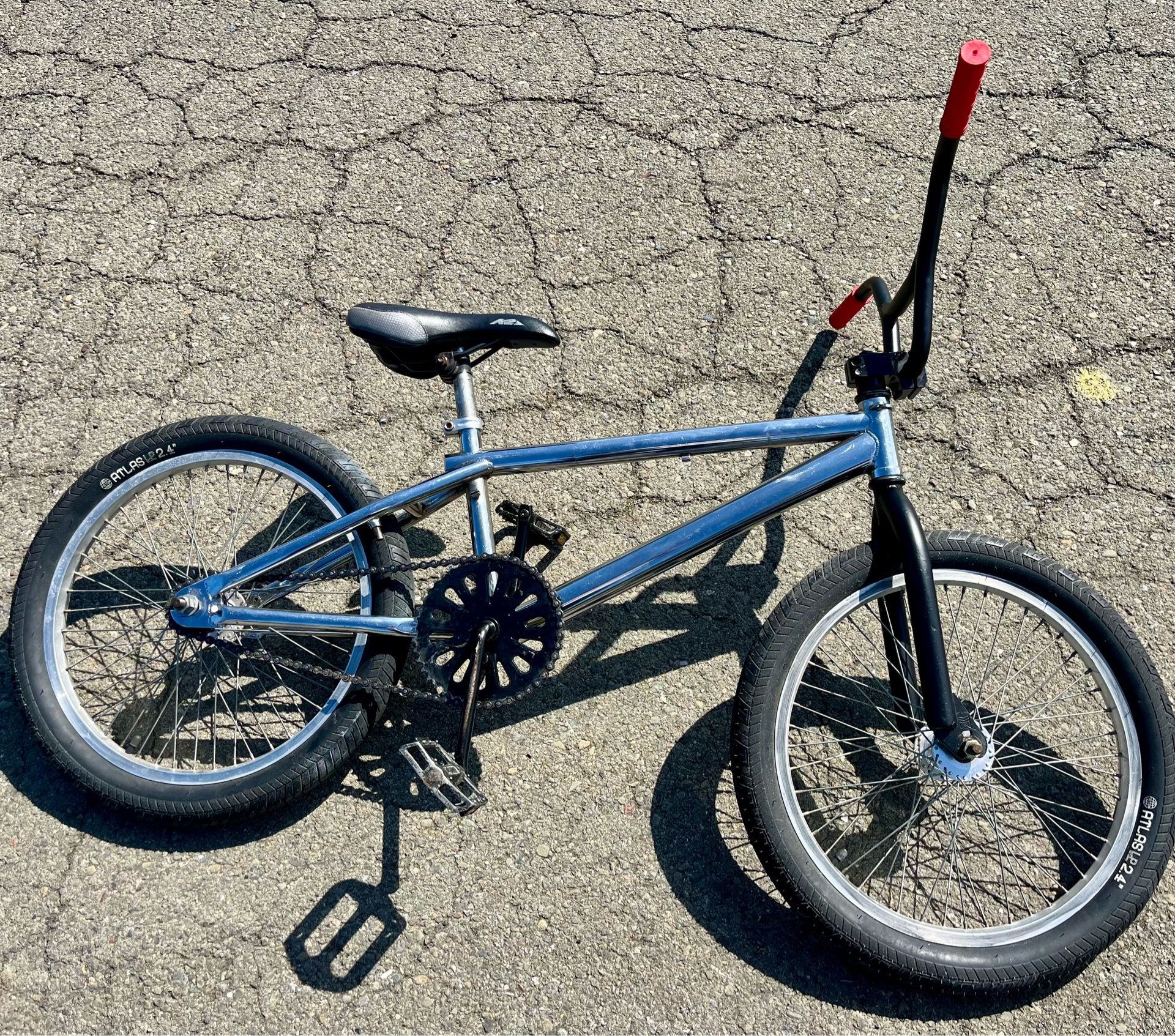 Haro bmx bike chrome