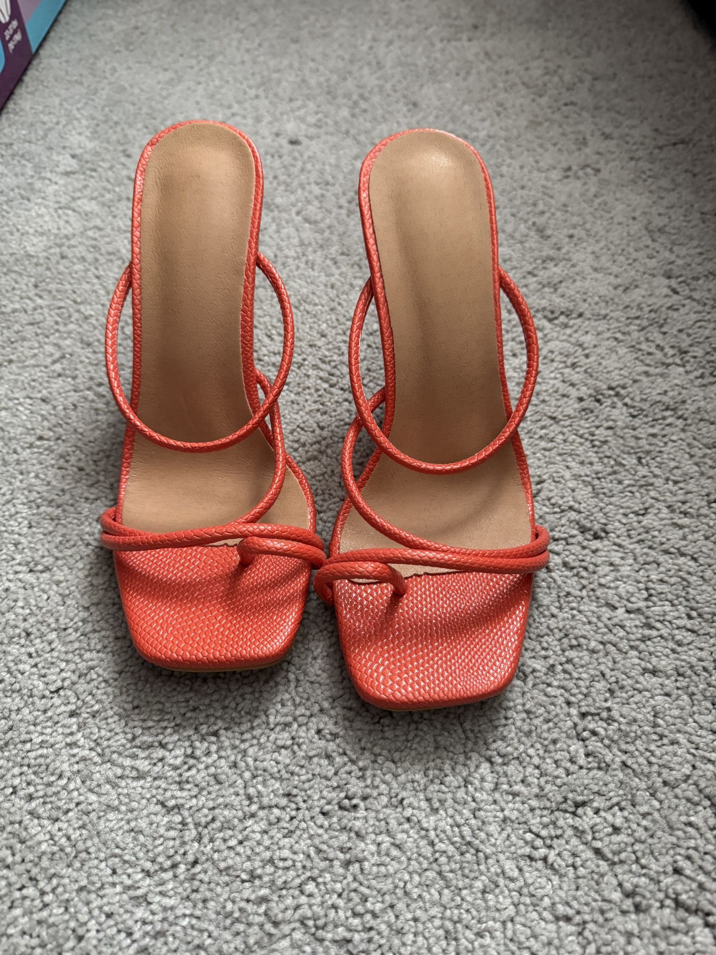 Sexy Orange Heels