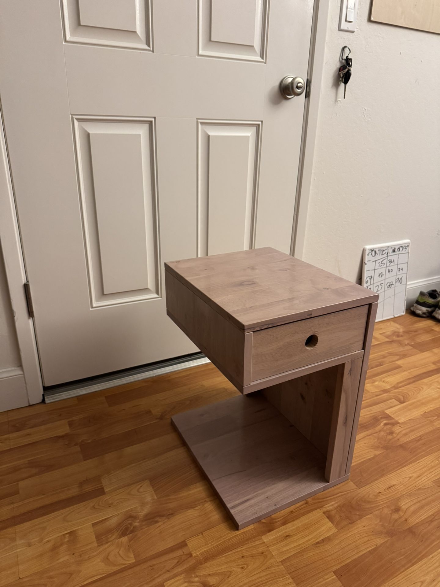 Wooden Nightstand 