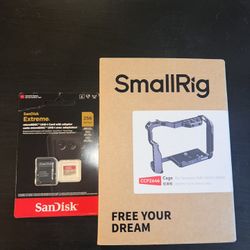 Camrea Cage And SD Card 