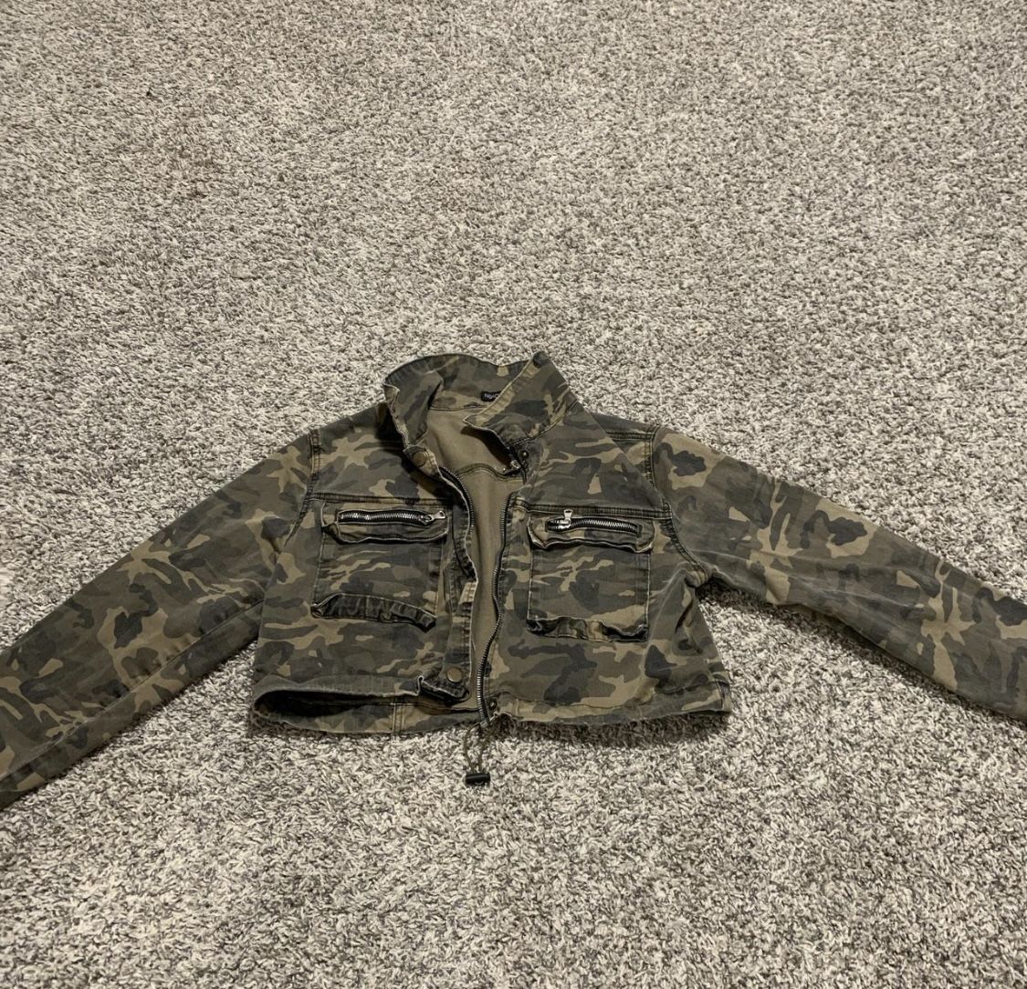 Cropped Jean Jacket
