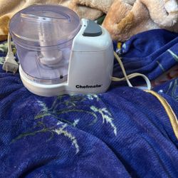 Chefmate 1.5-cup mini food chopper. 