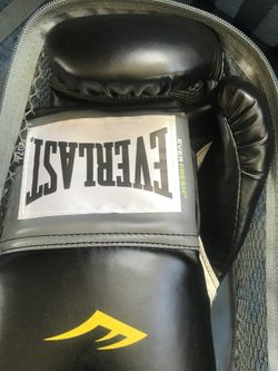 12oz NEW Boxing Sparring Everlast Gloves Black