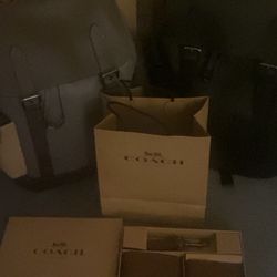 Coach Bags And Wallet Set