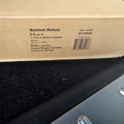 Hemlock Hickory Waterproof Luxury Vinyl Plank Flooring – $35/Case (500+ Cases Available)