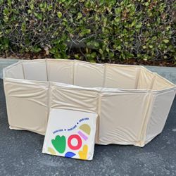 Asixxsix Foldable Bathtub – Portable & Lightweight (Beige)