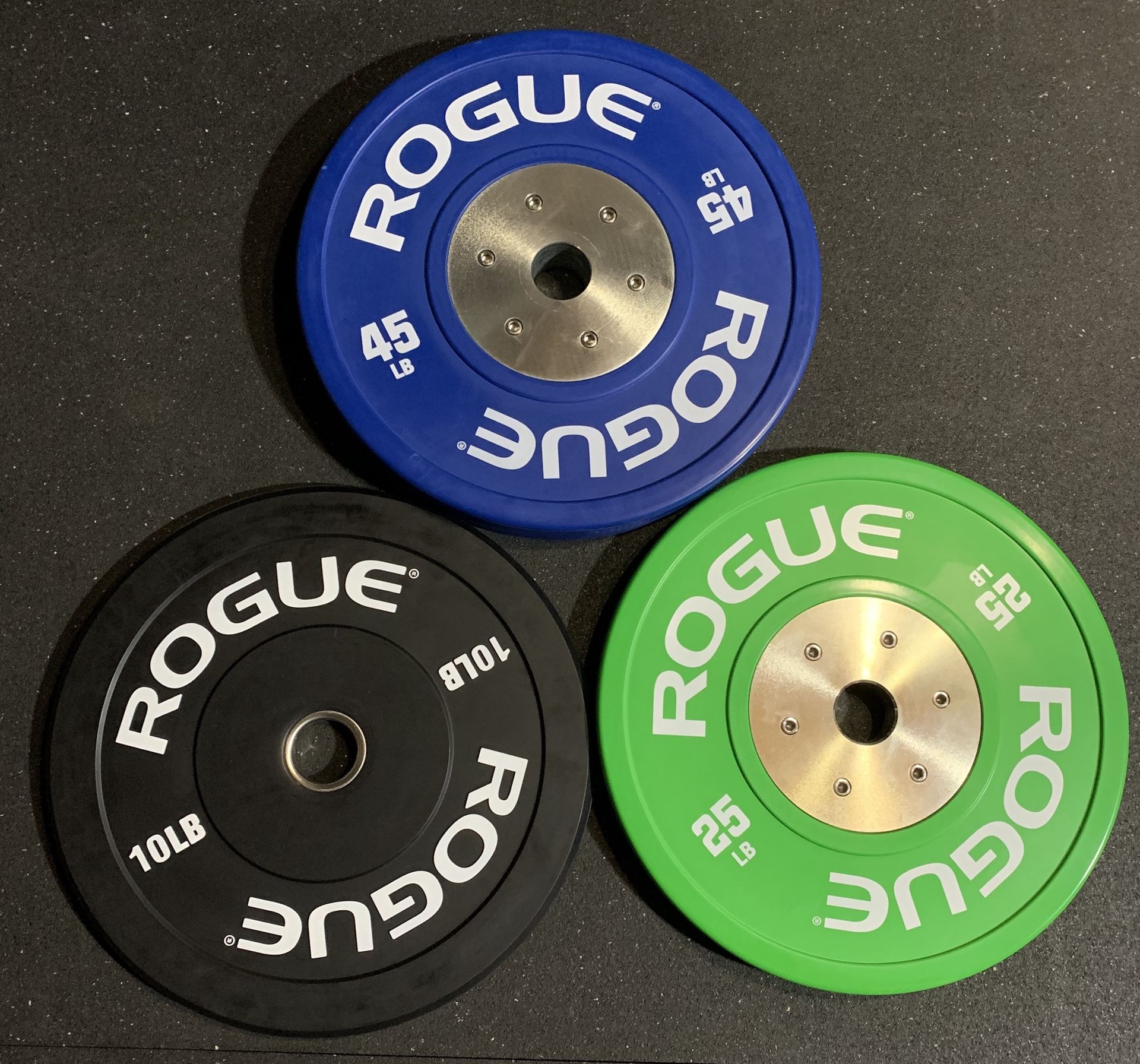 Rogue Color Training and Echo Bumper Plates