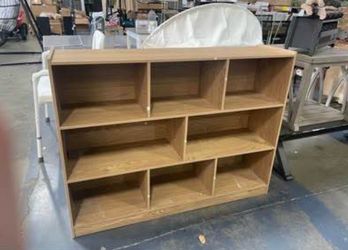 Assembled New 8-Cube Bookcase Wood 3 Tier Open Storage Bookshelf Modern Multipurpose Display Cabinet