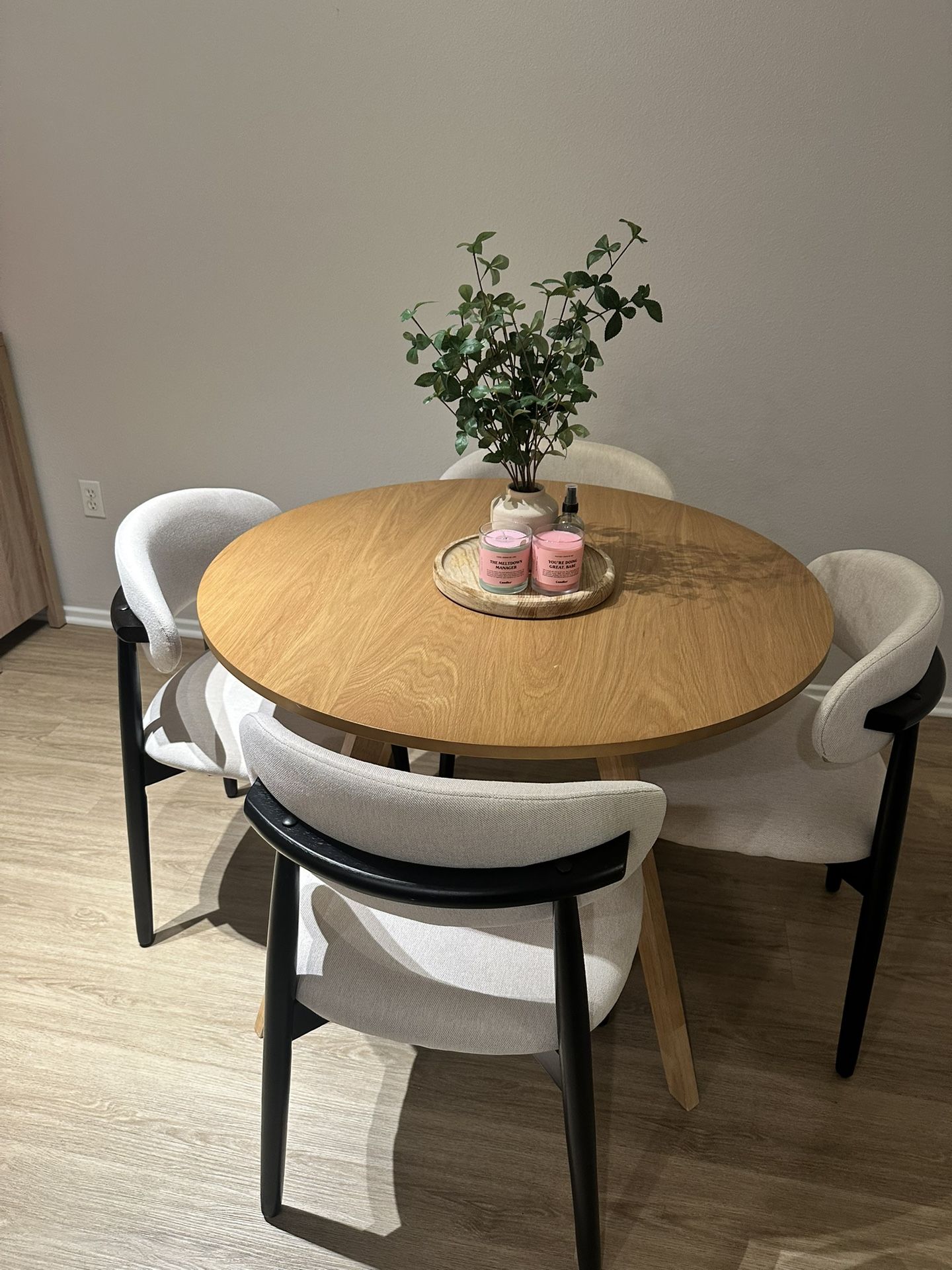 Wooden Dining Table For 4 