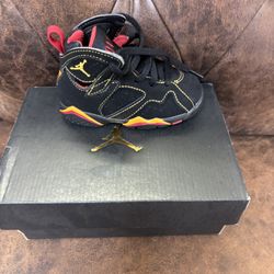 Toddler size 6c Nike Jordan 7 Retro (TD) 