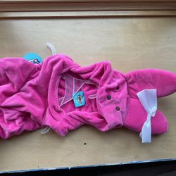 Peeps Bunny Dog Outfit Size Large   Don’t Forget Pup For Easter!